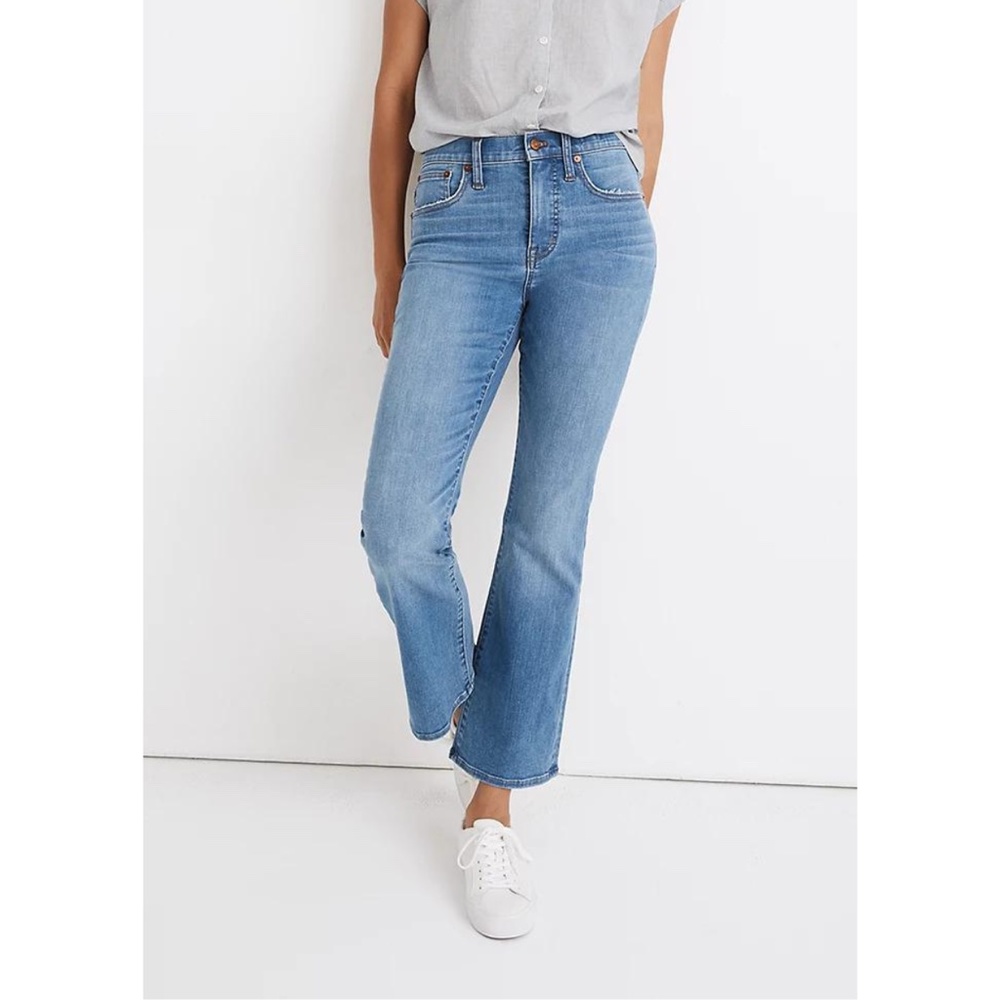 Madewell Cali Demi-Boot Jeans in Timpson Wash - Size 27